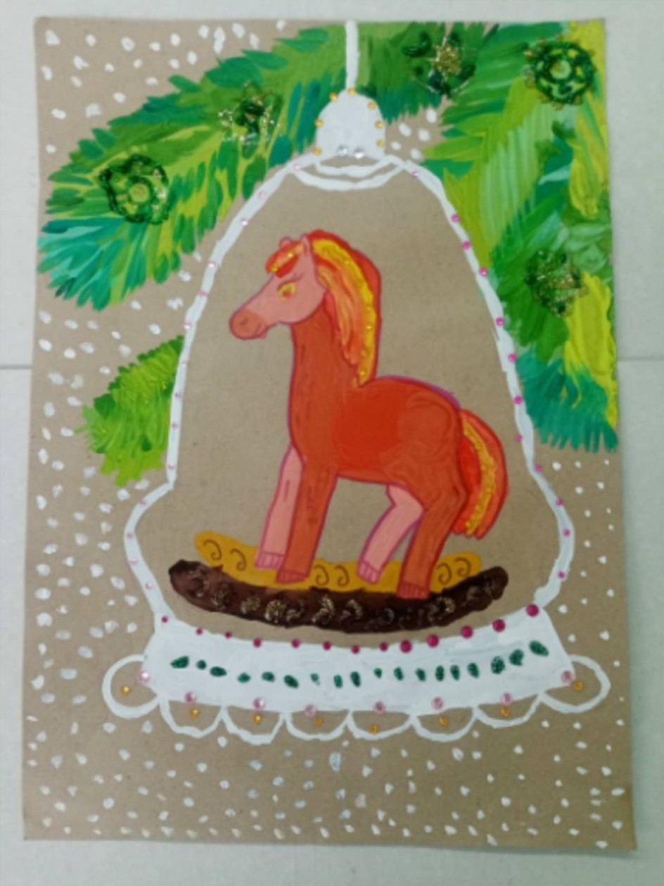 "Ёлочный колокольчик"