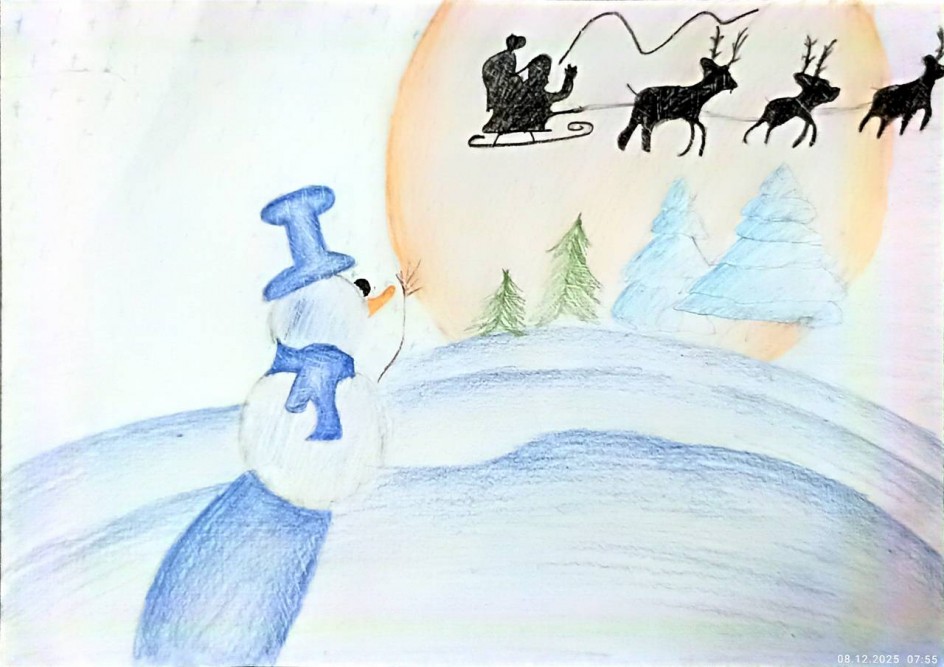 Снеговик- помощник Деда Мороза