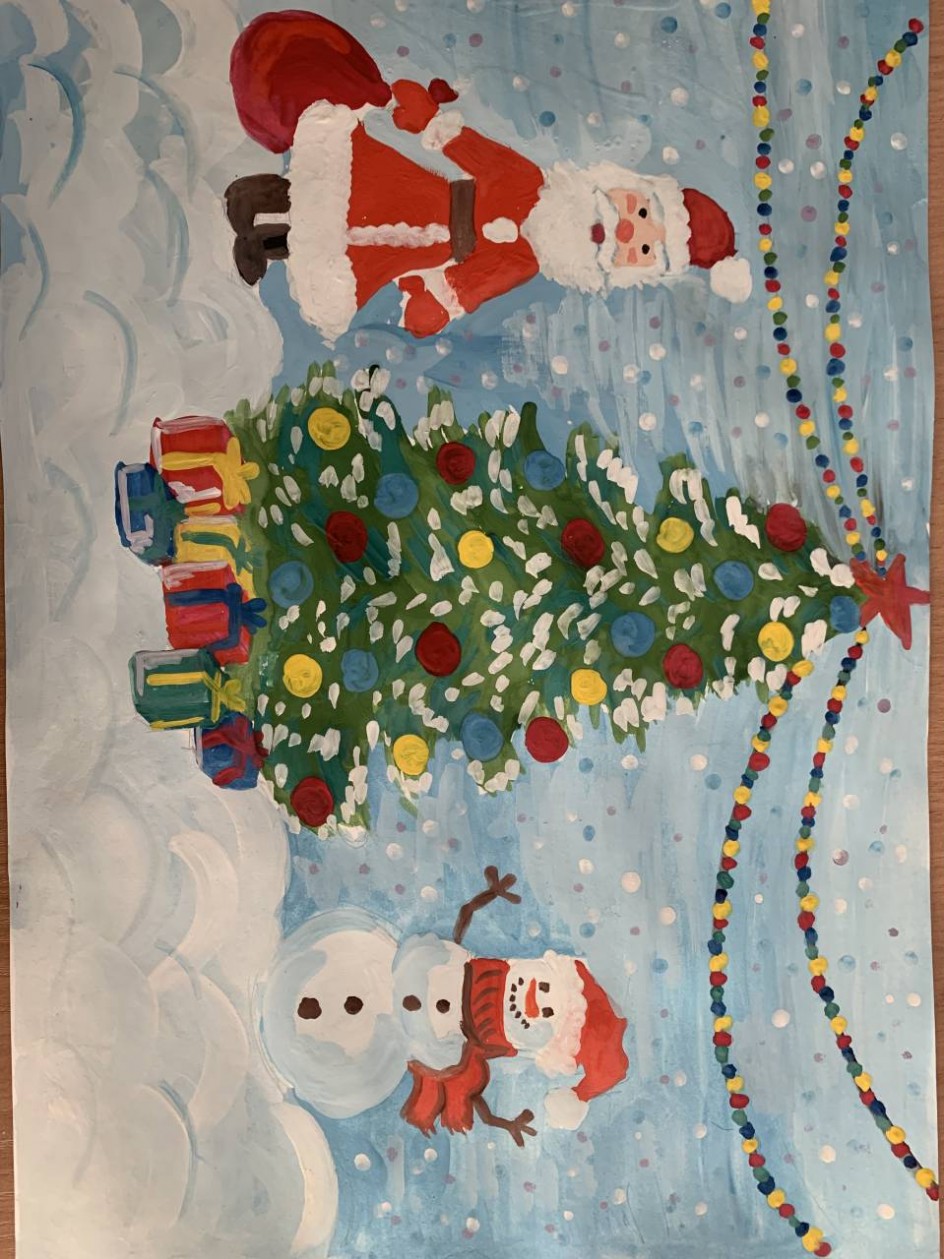 Дед Мороз с подарками