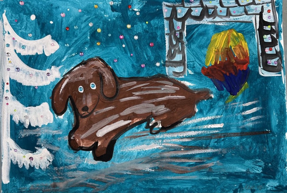 Тепло новогоднего огня