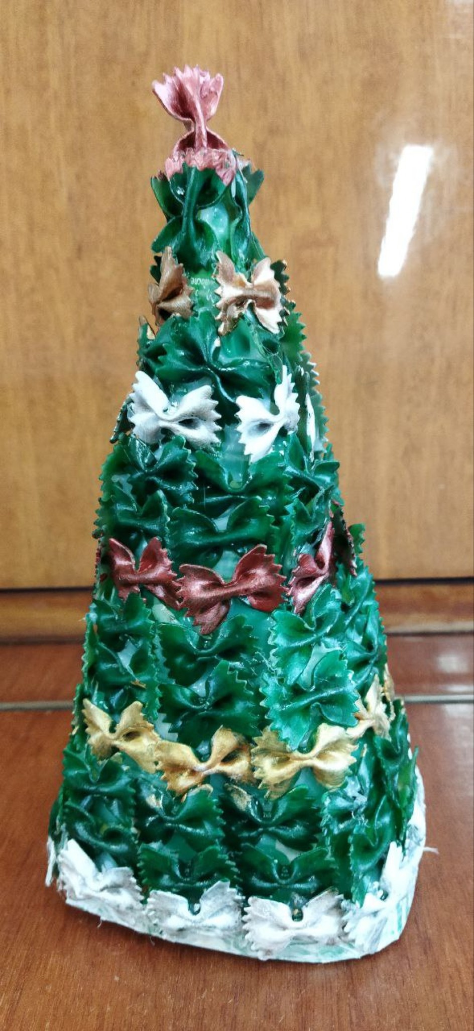 Макаронная елочка - красавица!