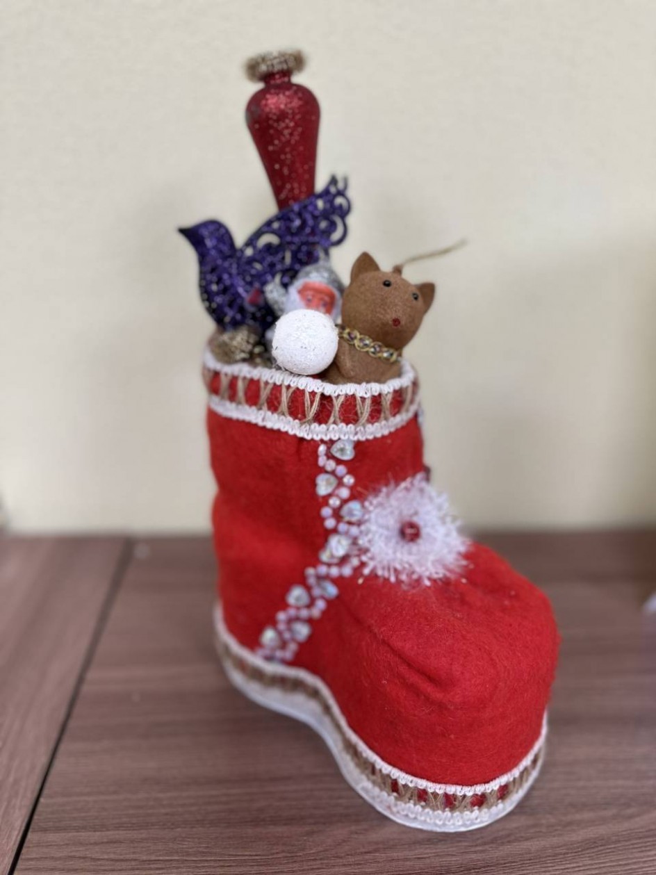 Новогодний сапожок