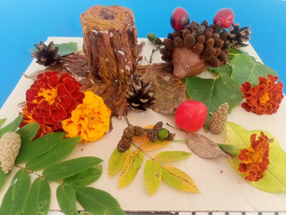 На лесной полянке