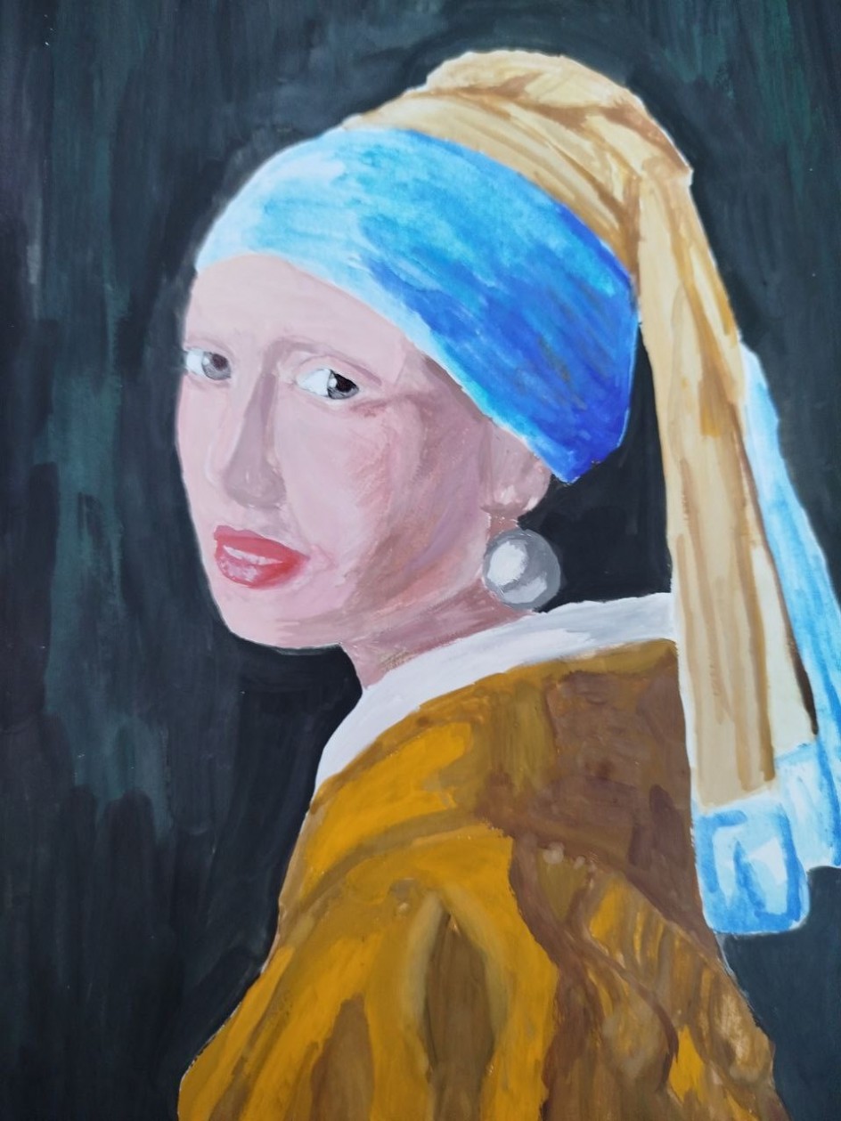 Детские копии мирового искусства.