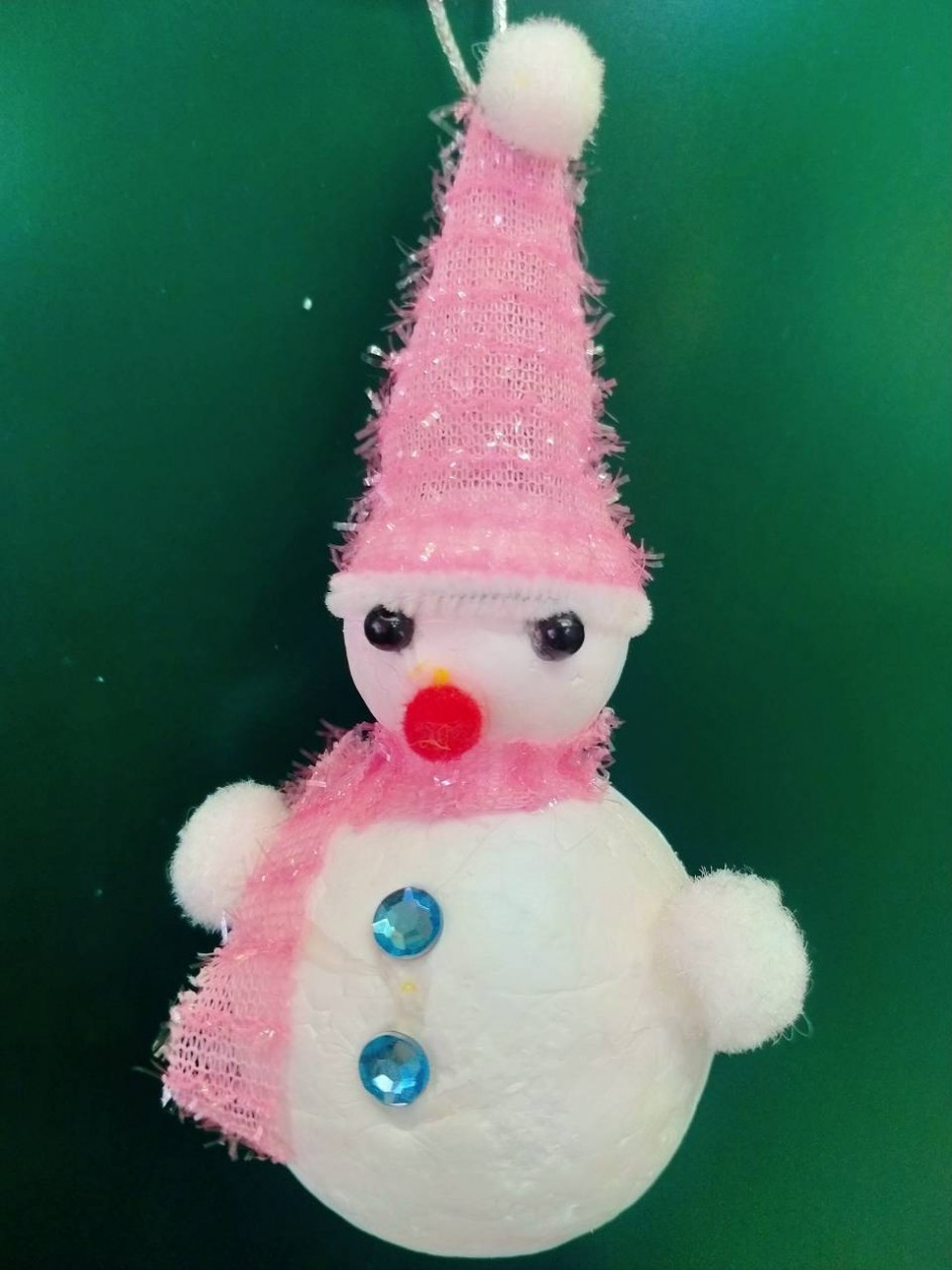 Мой снеговичок