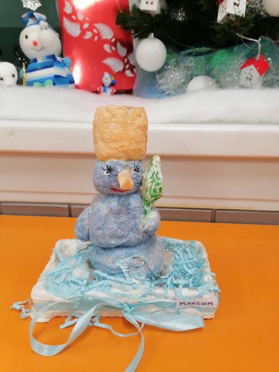 Мой друг- снеговик