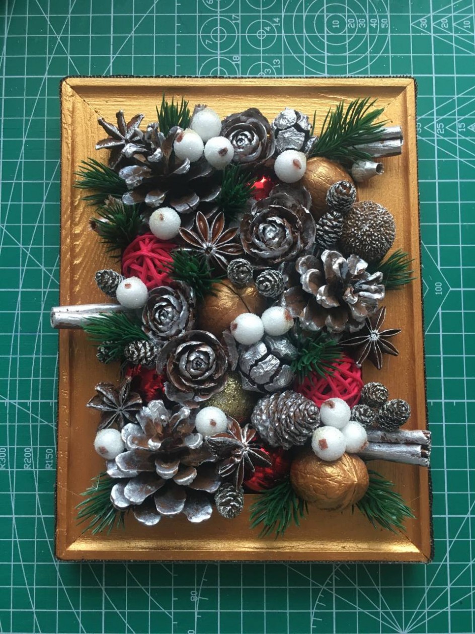 Интерьерное панно «Новогодние дары»