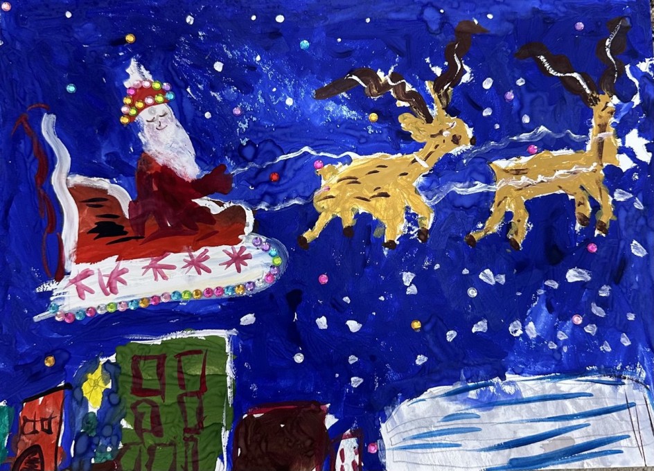 Дед Мороз и его верные друзья