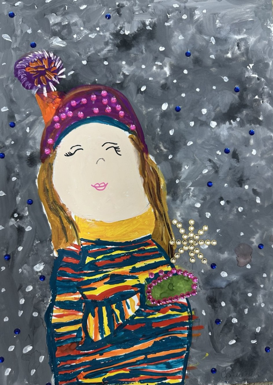 Волшебная снежинка