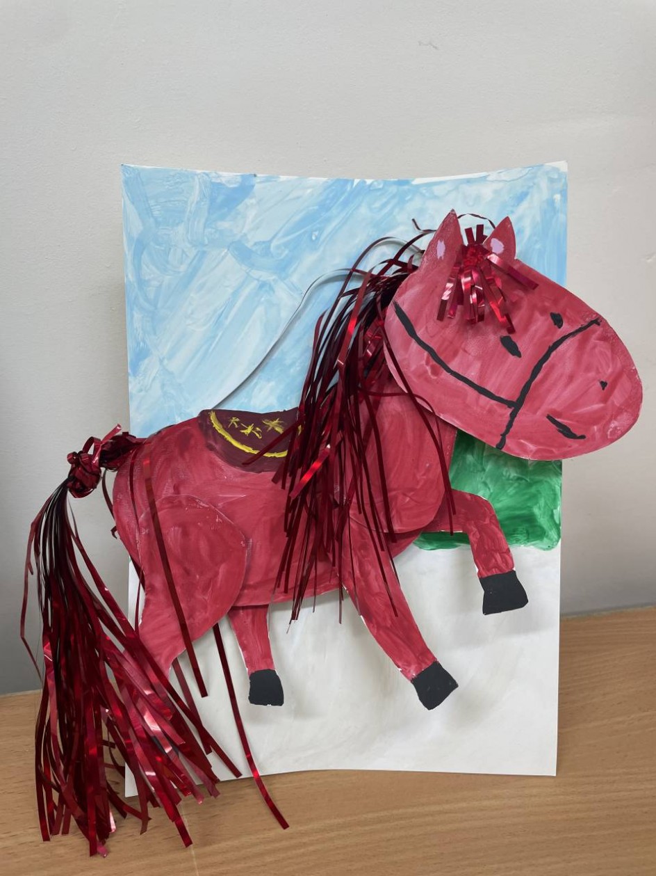 Красный конь