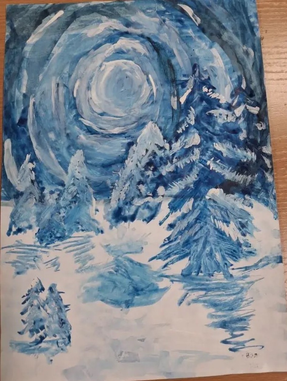 Зимние узоры