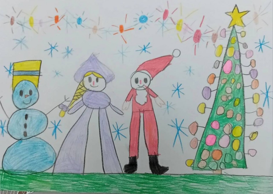 "Гости новогоднего праздника"