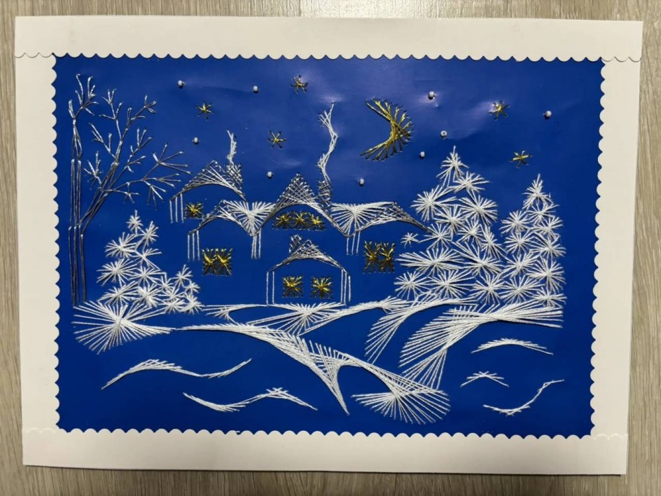 «Морозные узоры зимней ночи»