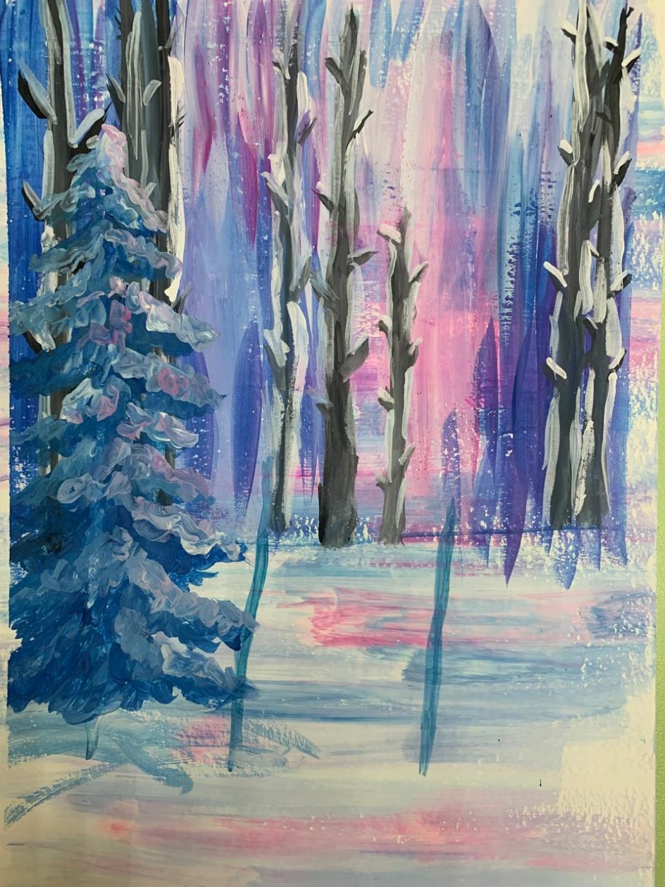 Красота зимней природы