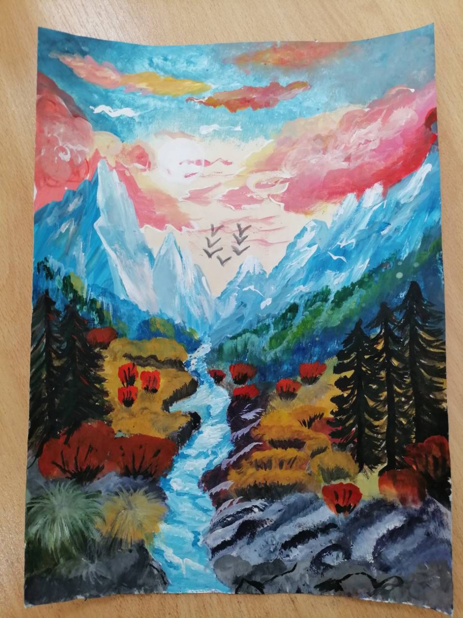 "Горный пейзаж"