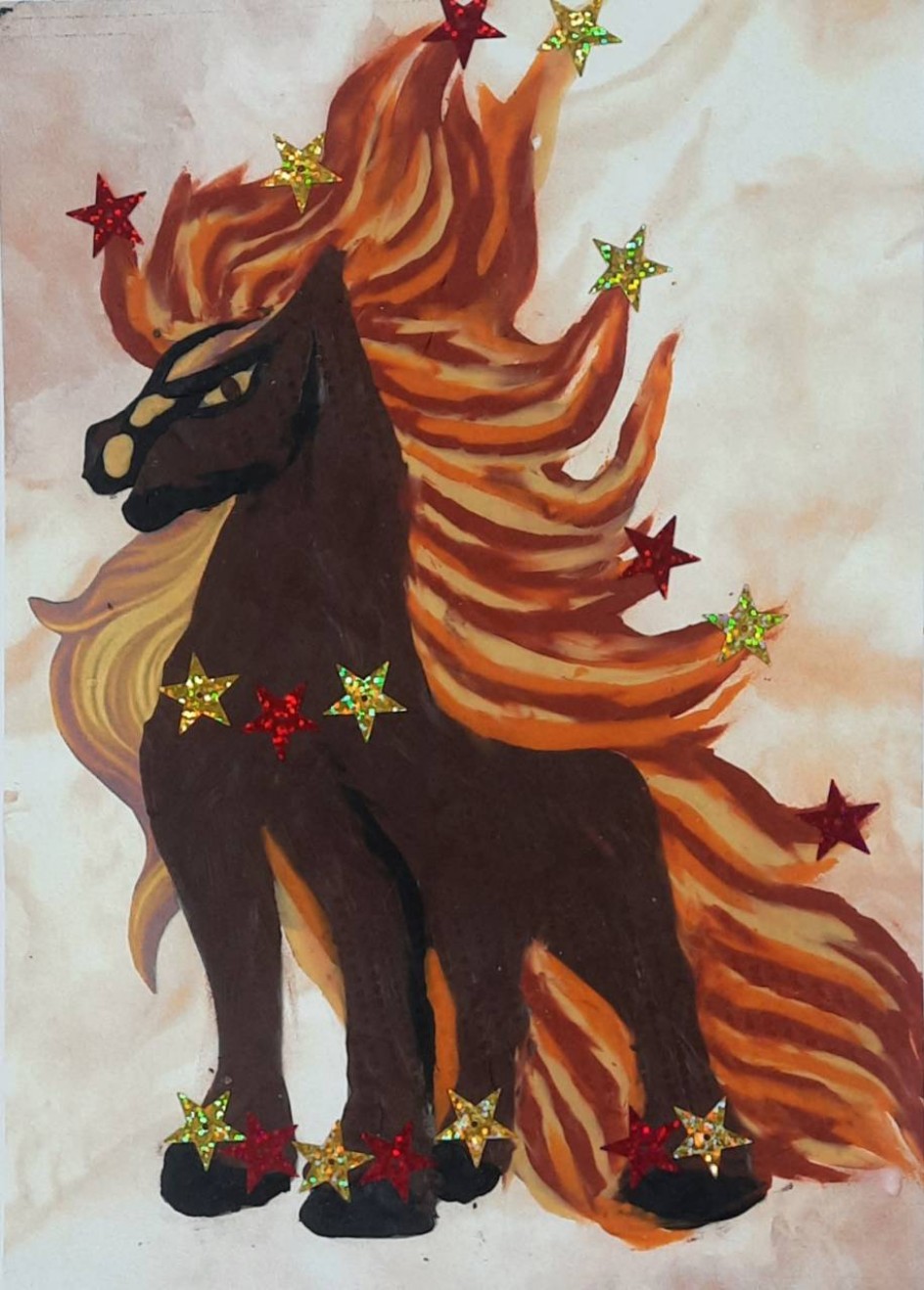 Сияющая лошадка