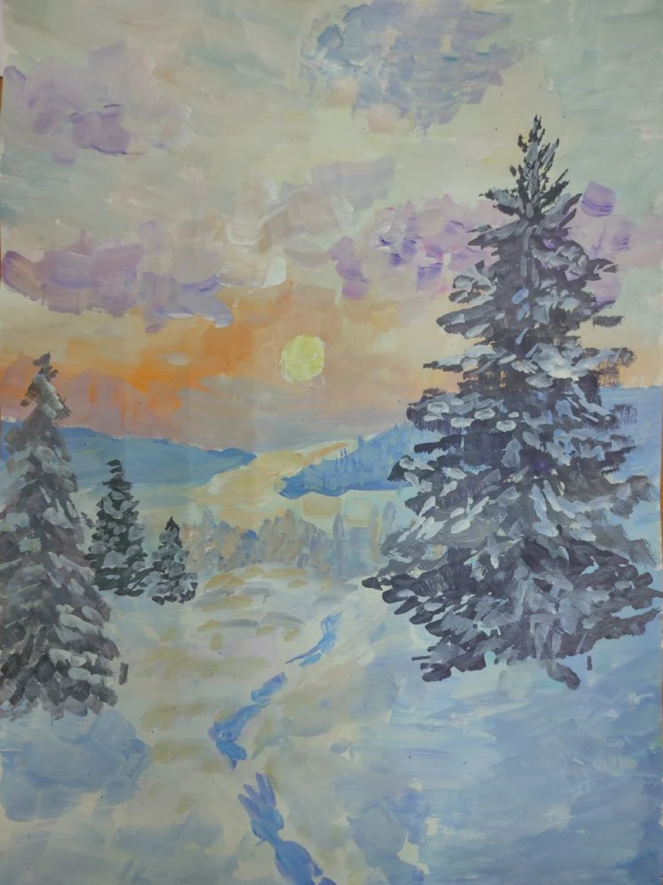 Зимний пейзаж