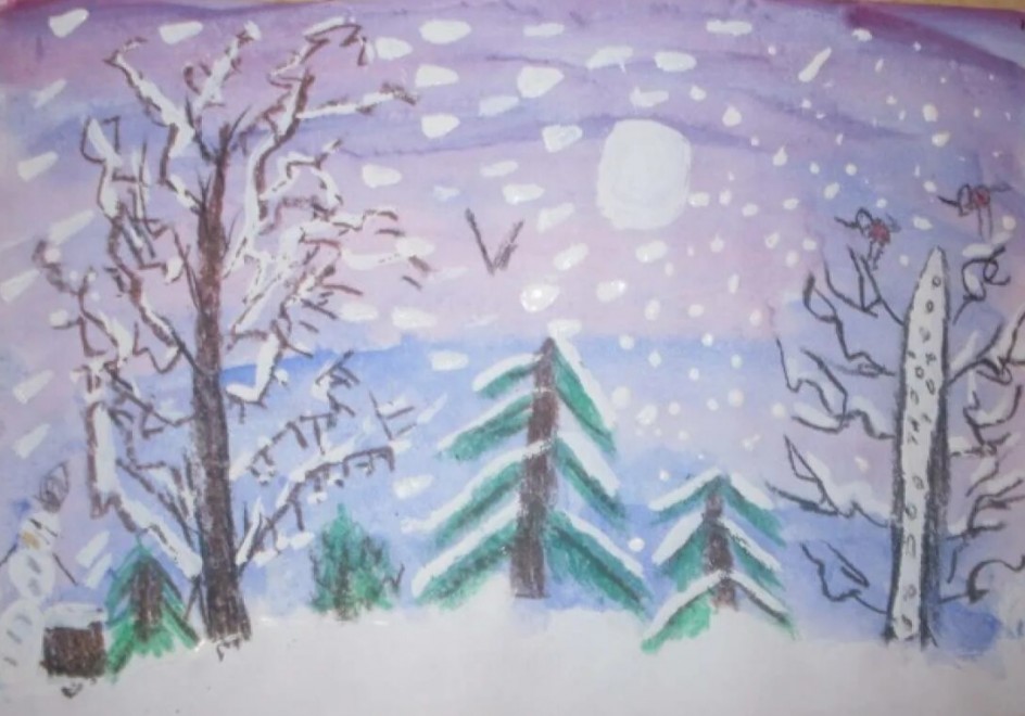 "Красавица зима"