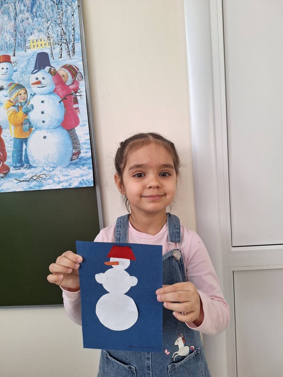 "Мой друг, снеговик"