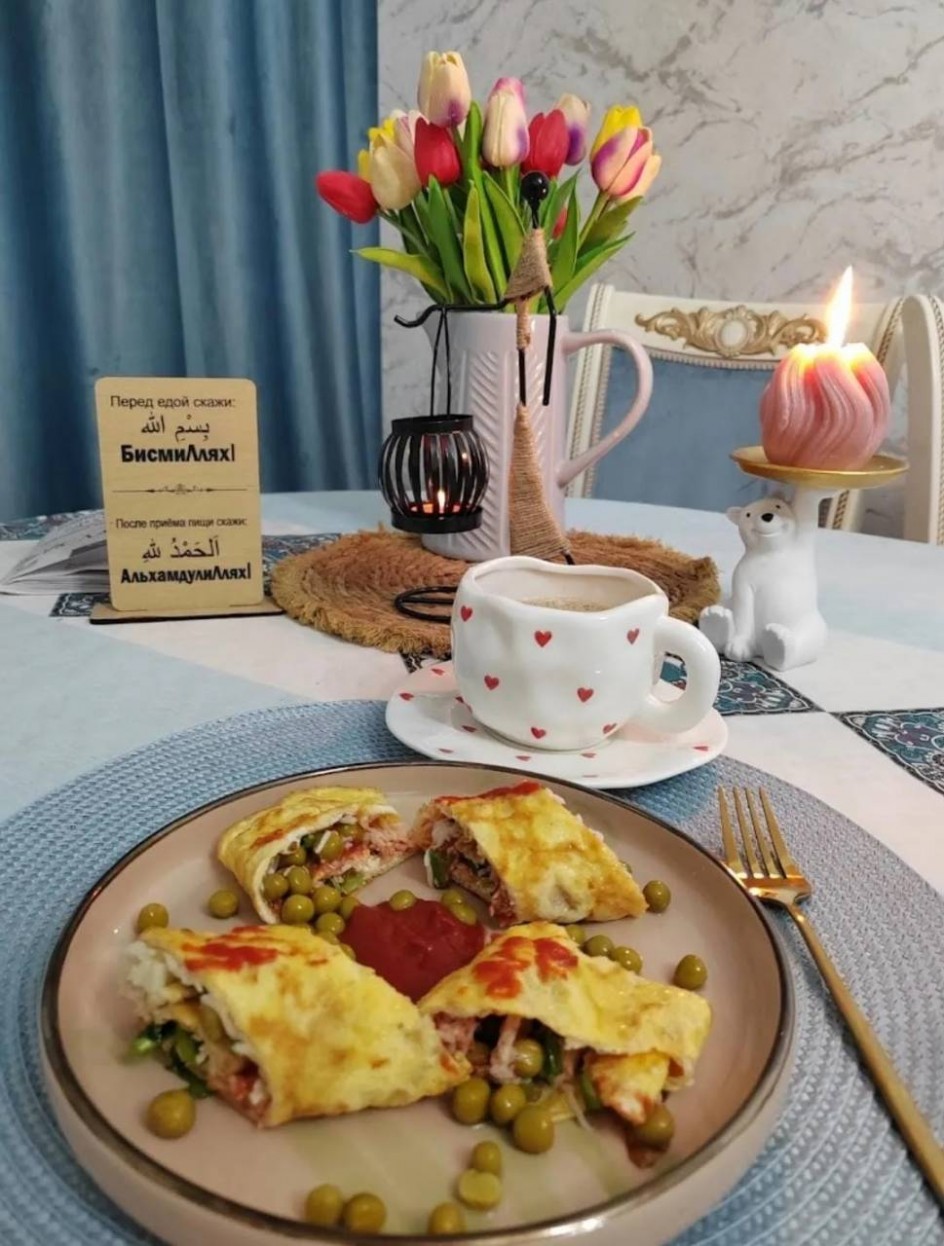 Омлет с ассорти начинкой