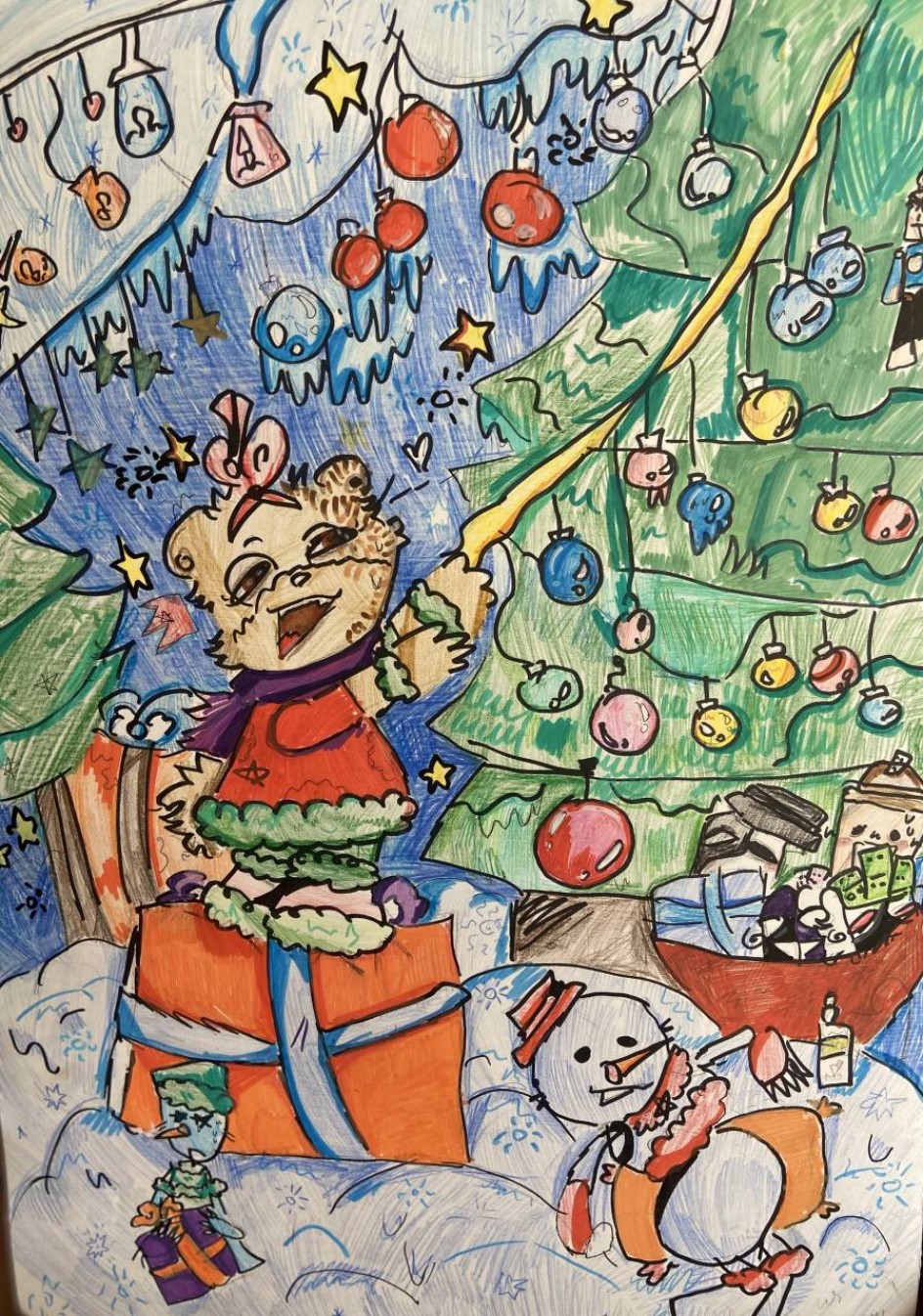 Наряжаем ёлку