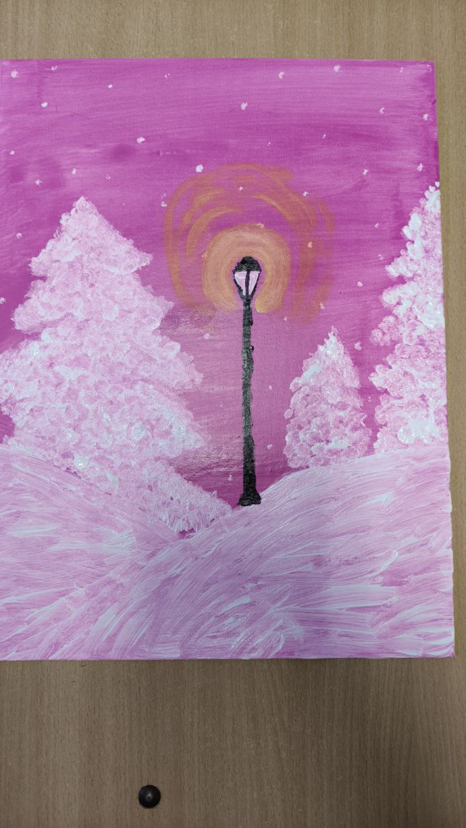 Мороз и солнце зимой.