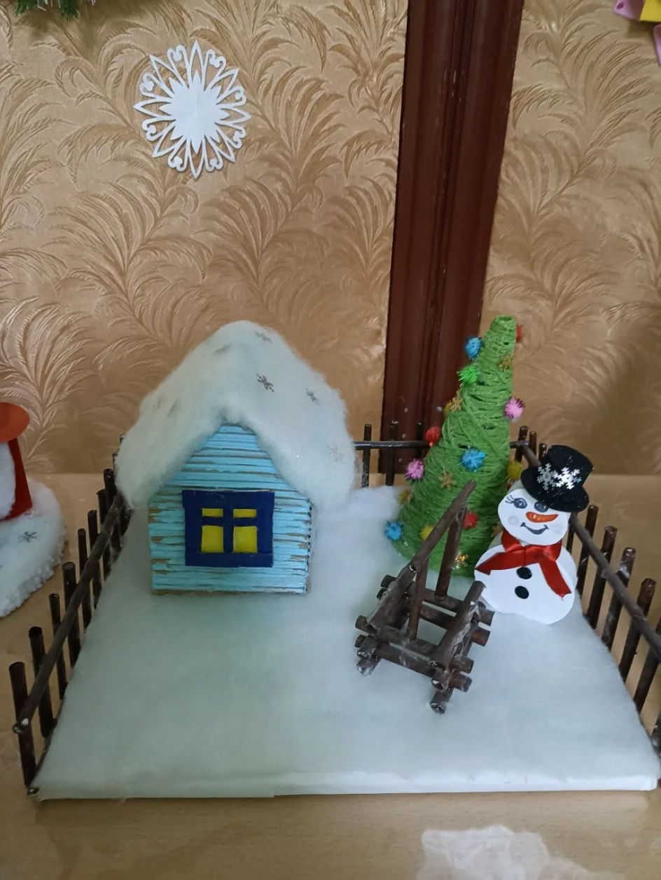 "Серебром украшена земля"