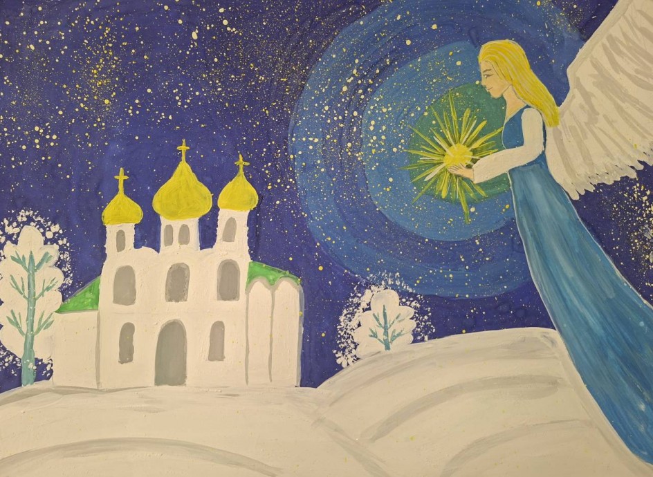 Храм в Рождество.