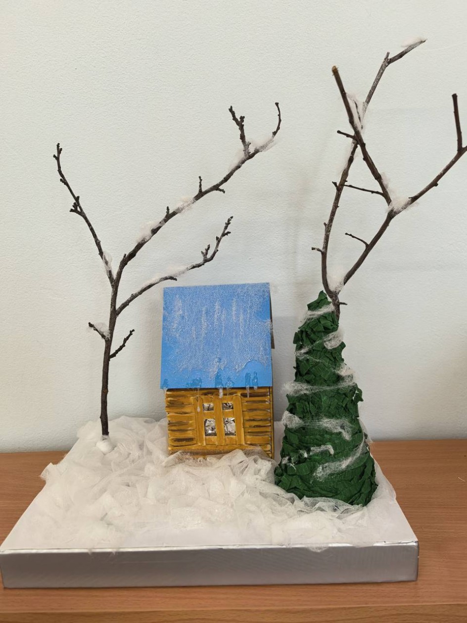 Зима в деревне