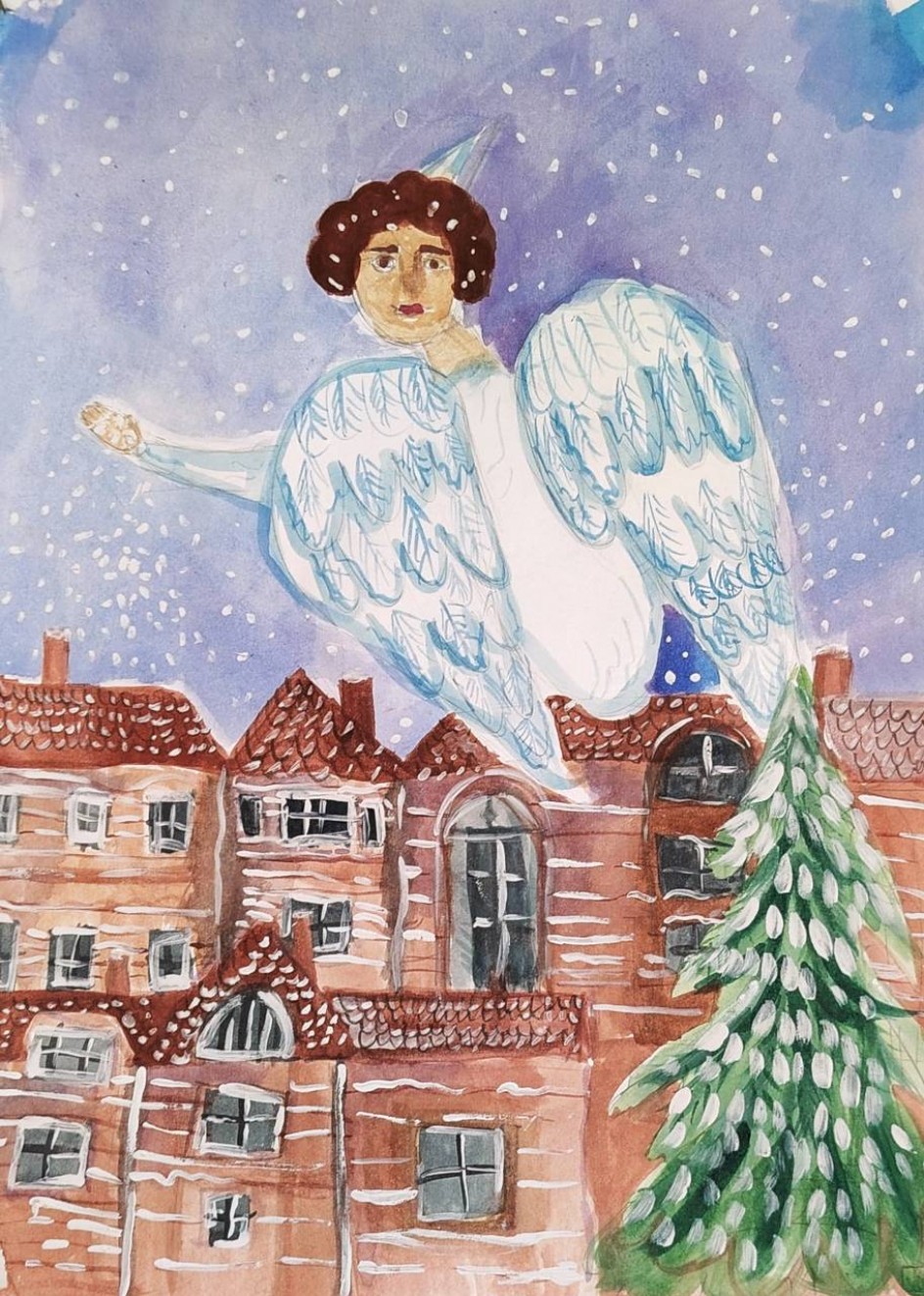 "Рождественский ангел-хранитель"