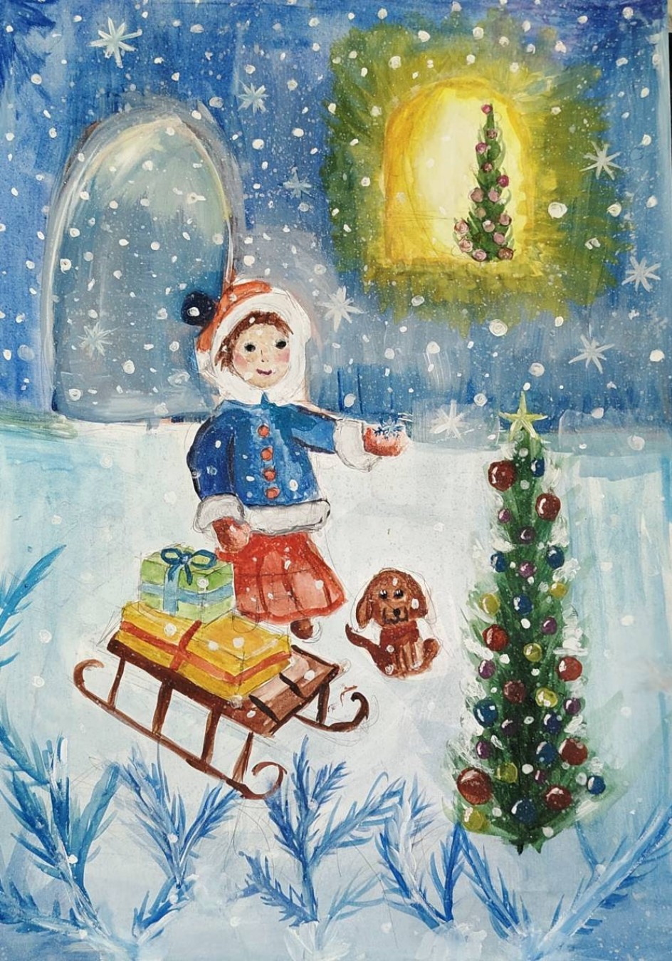 "Рождественские приготовления"