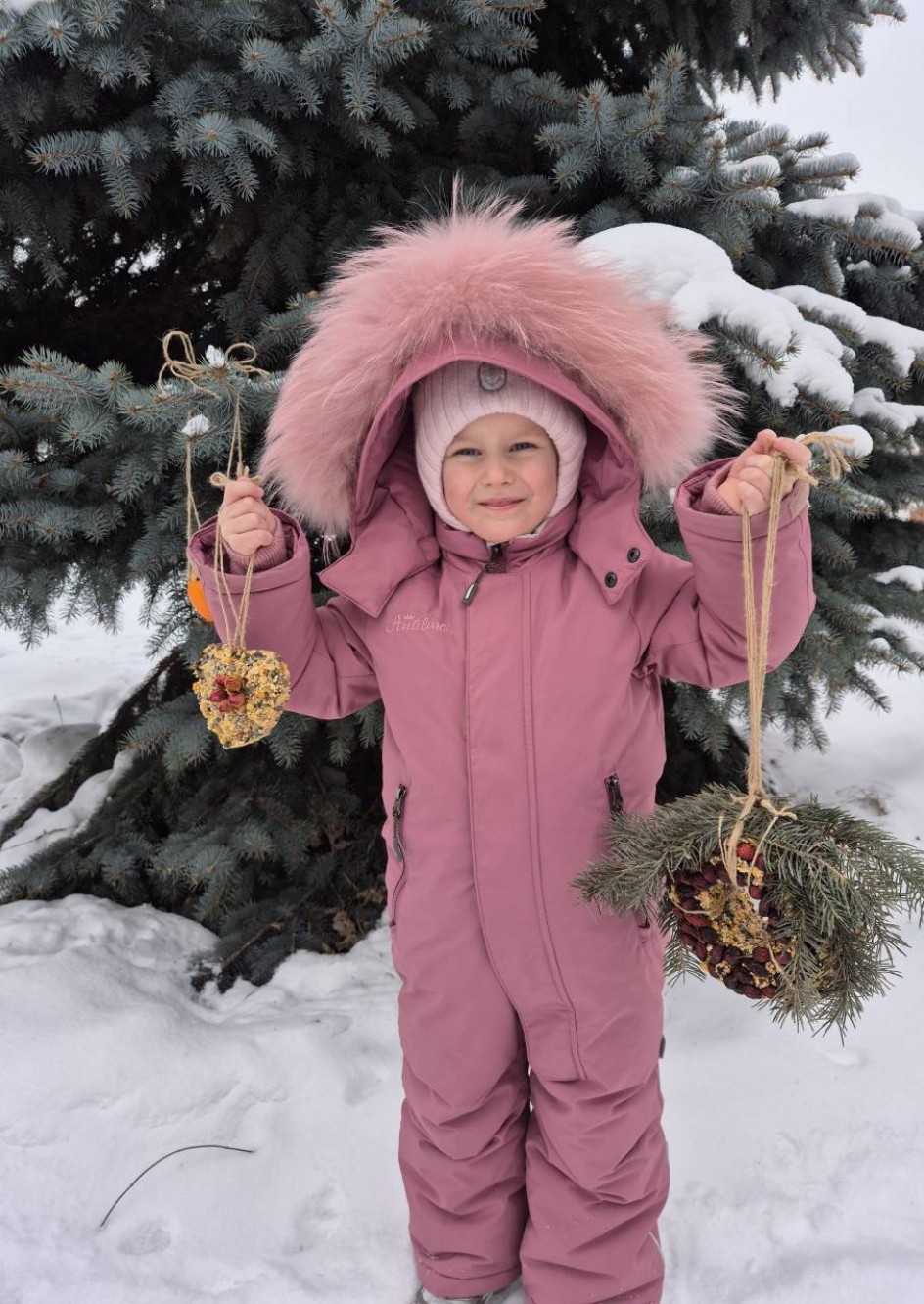 Эко-кормушка венок