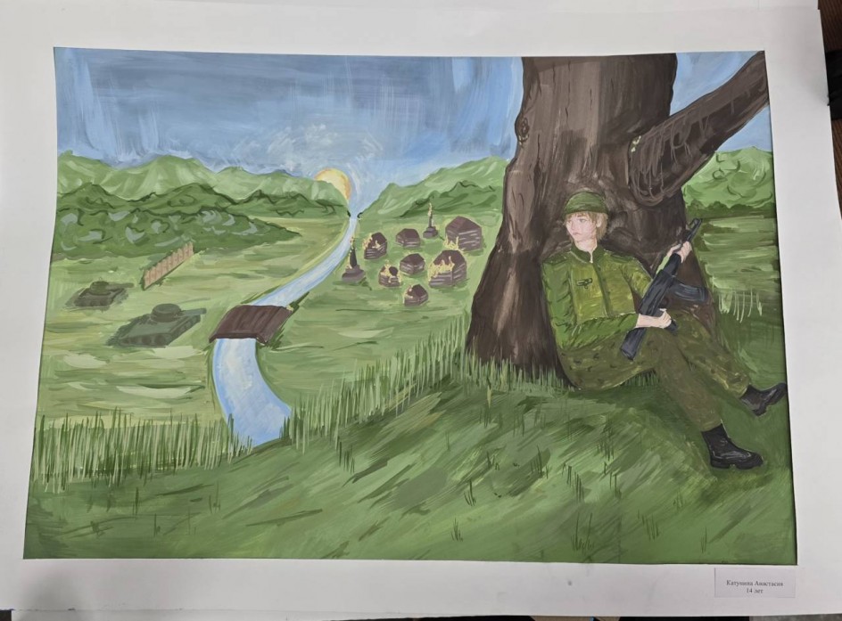 русский солдат