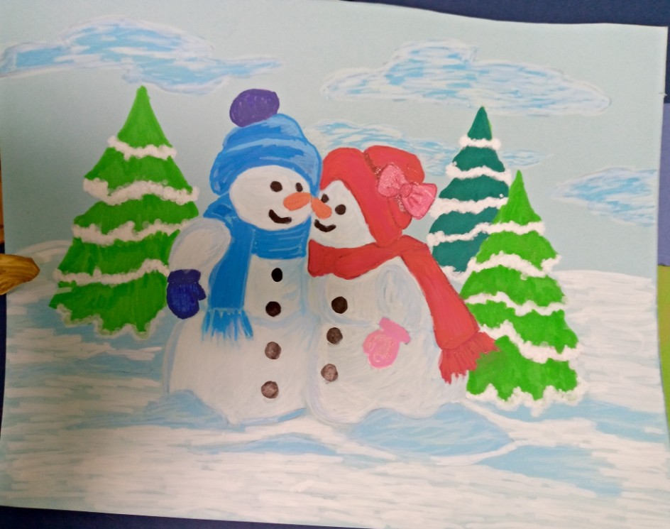 "Весёлые снеговички"