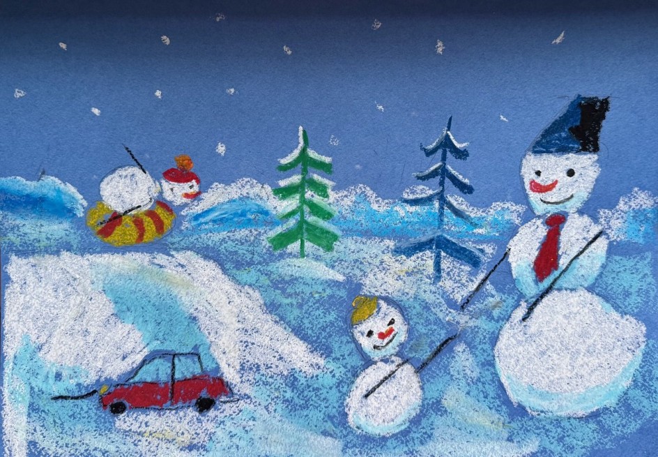 Забавы снеговичков