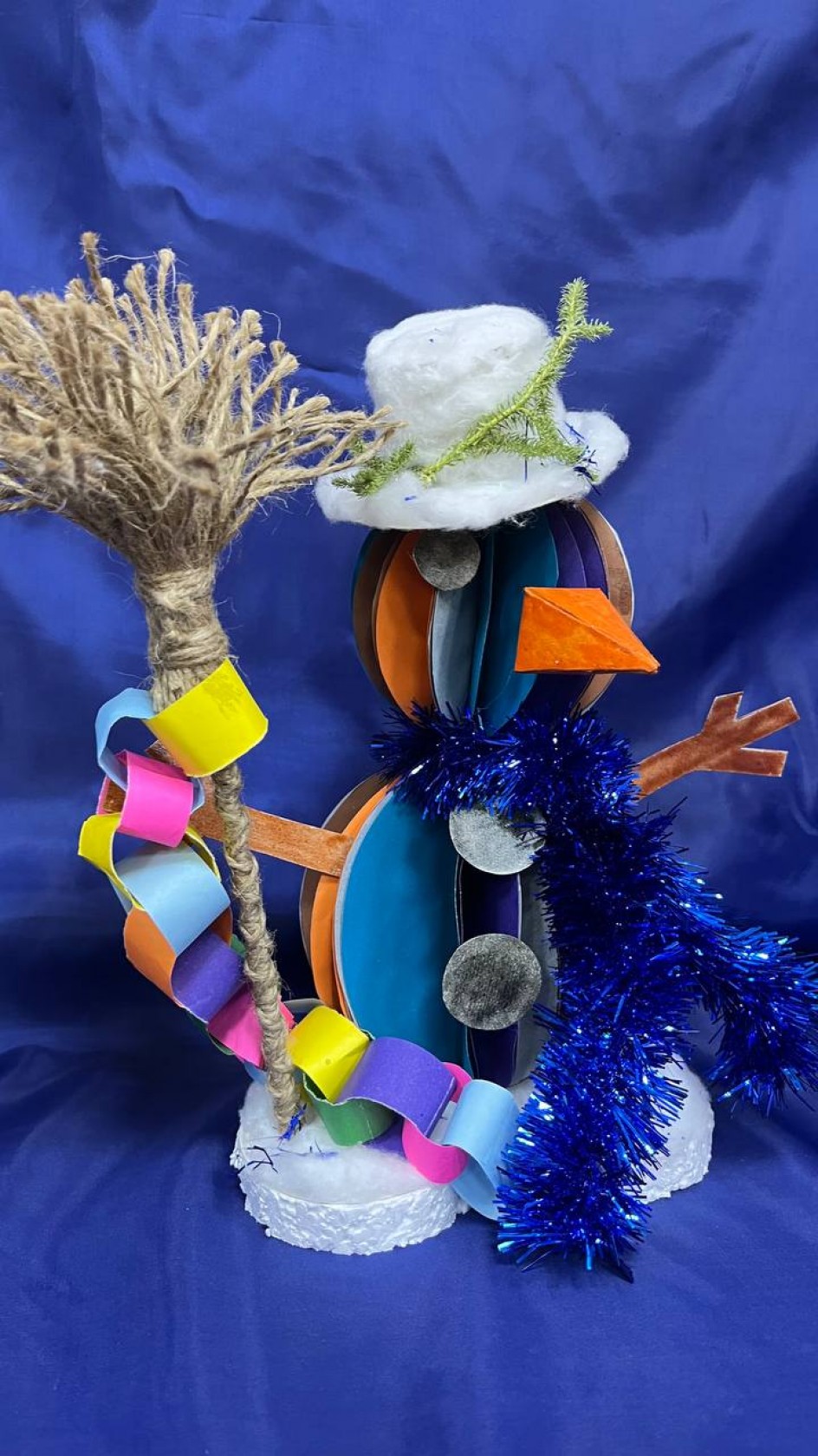 Весёлый снеговик