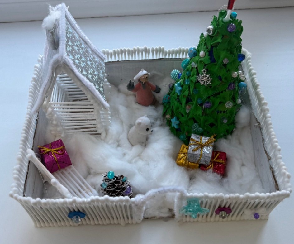 "Пусть зимушка веселая подольше не кончается!"