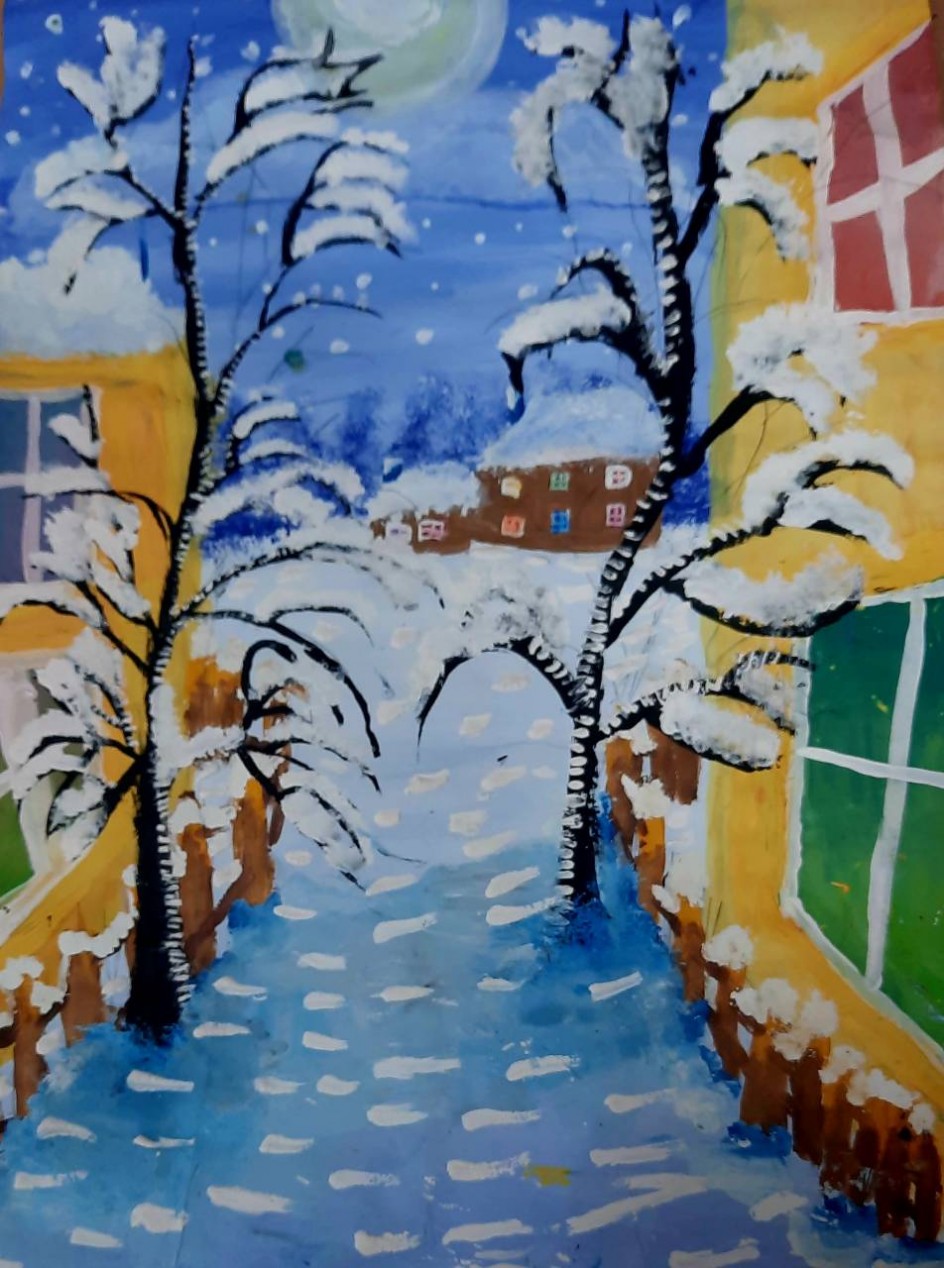 Моя улица зимой