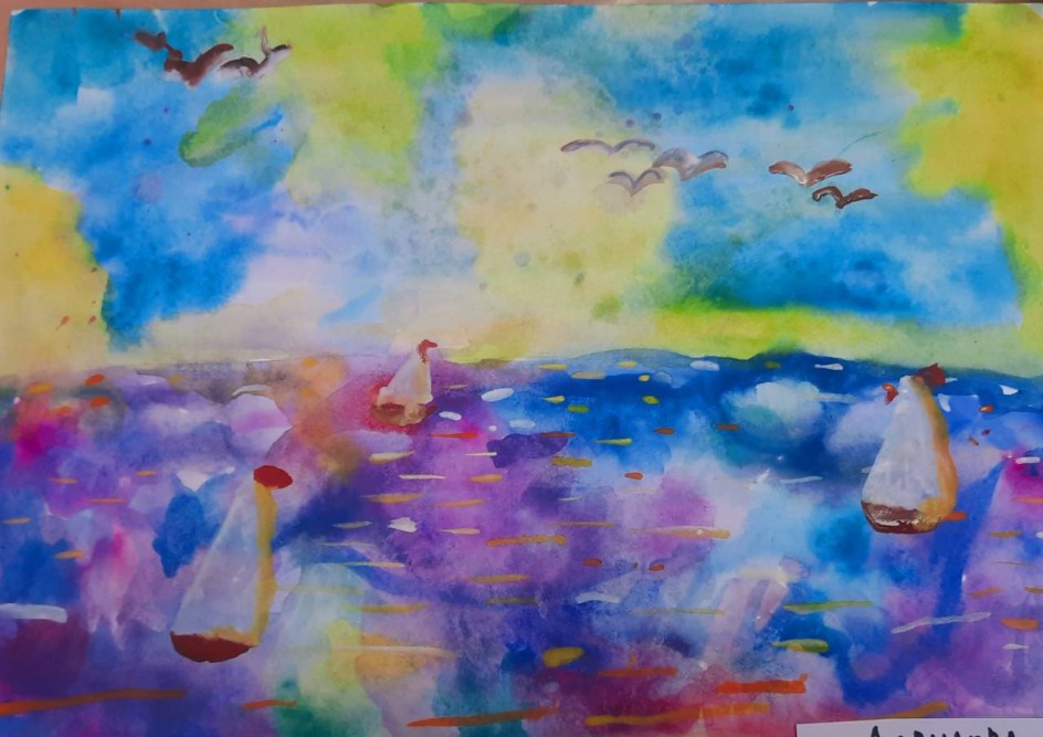 Яркий морской бриз