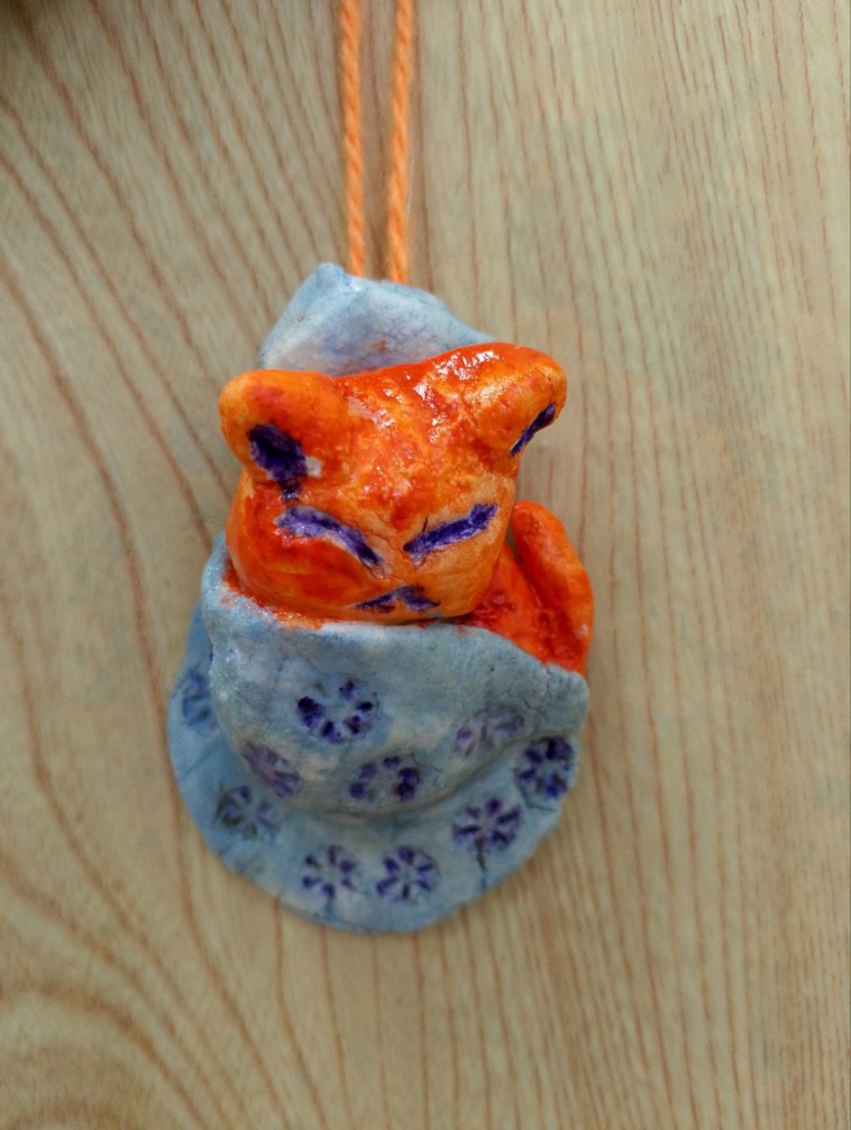 Ёлочная игрушка «Кошечка»