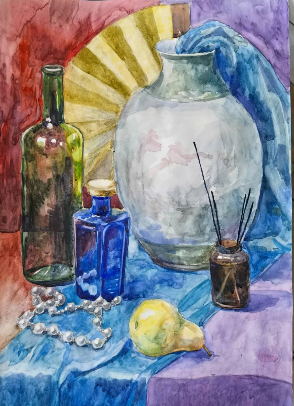 Натюрморт с веером