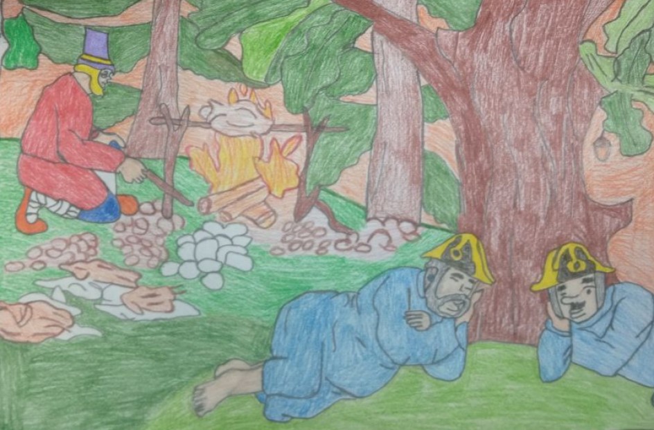 Повесть о том, как один мужик двух геннералоа прокормит.