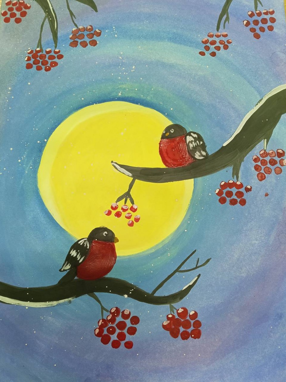 "Снегири на рябине"