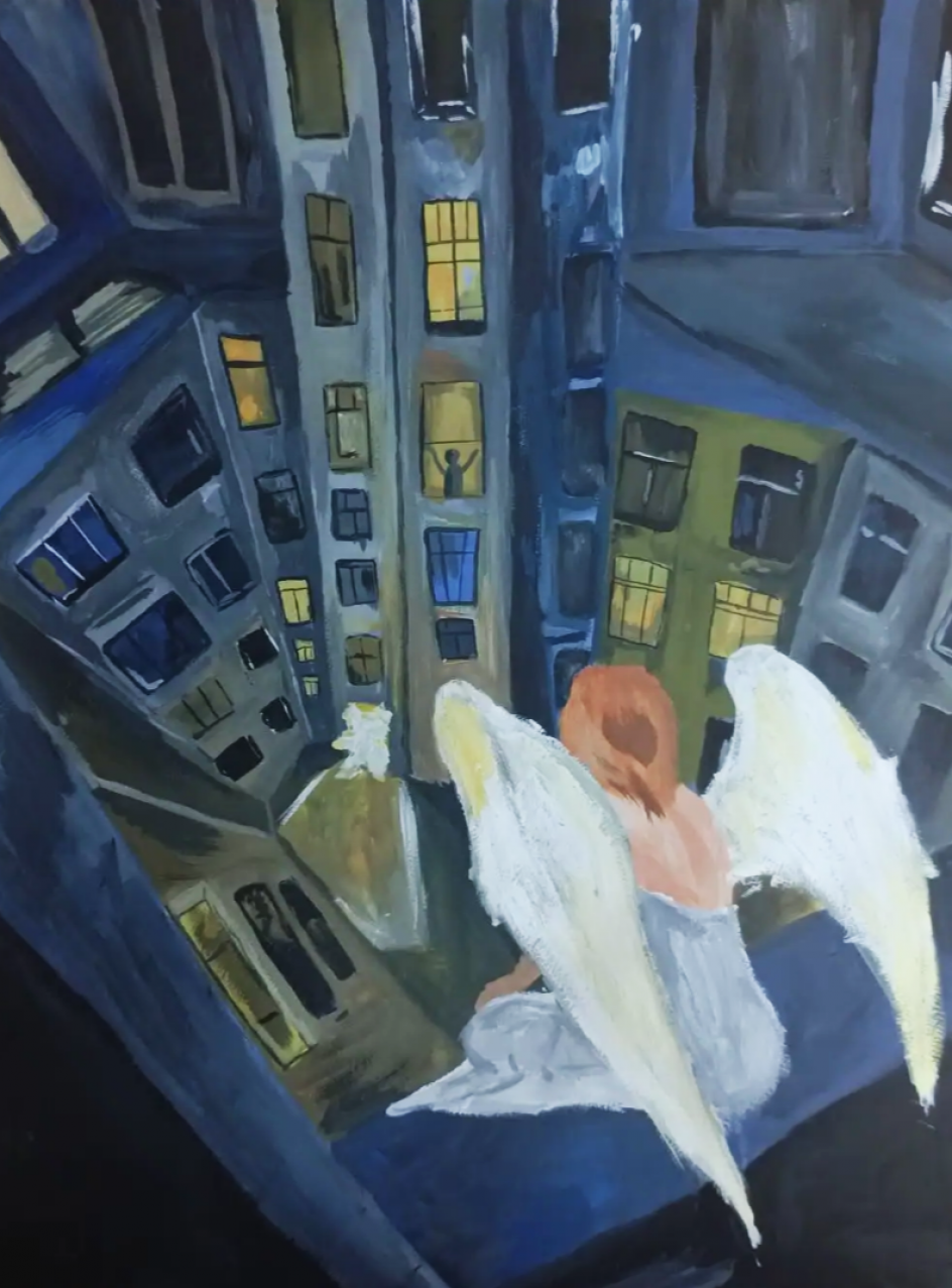 Ангел на крыше