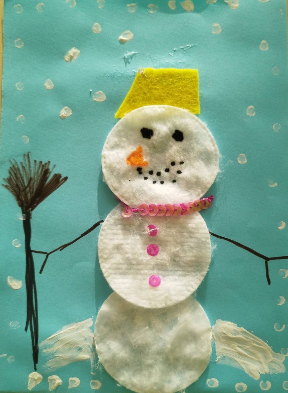 "Веселый снеговик"