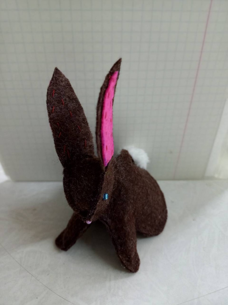 Зайка шоколадный