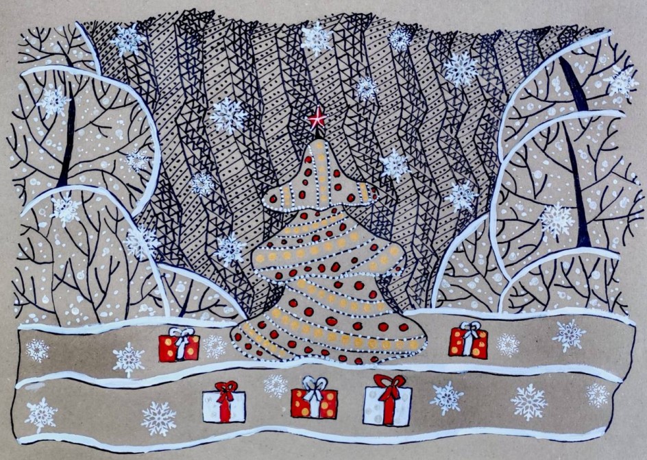 Ёлочка красавица.