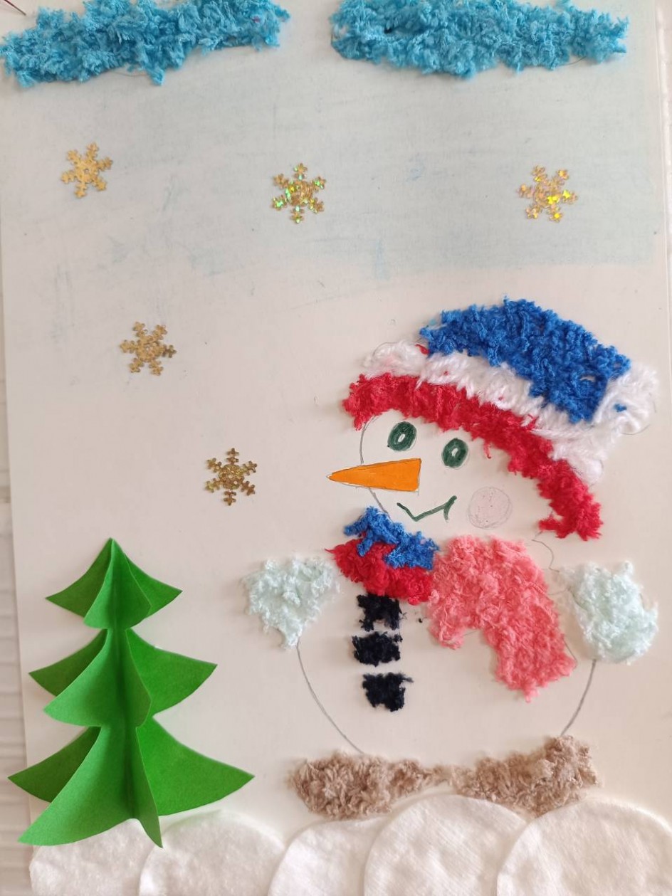 Мой друг-снеговик