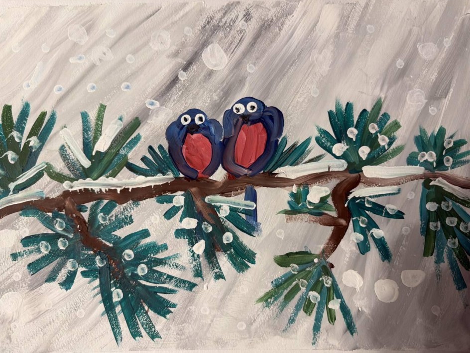 Сестрички снегирички