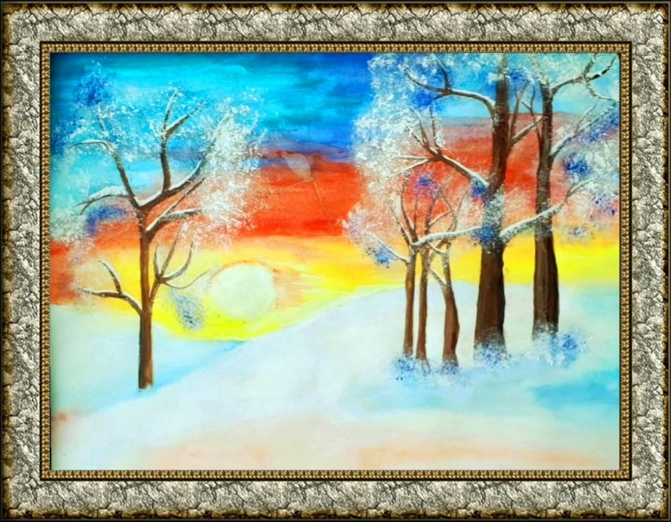 "Хрустальная палитра зимы"